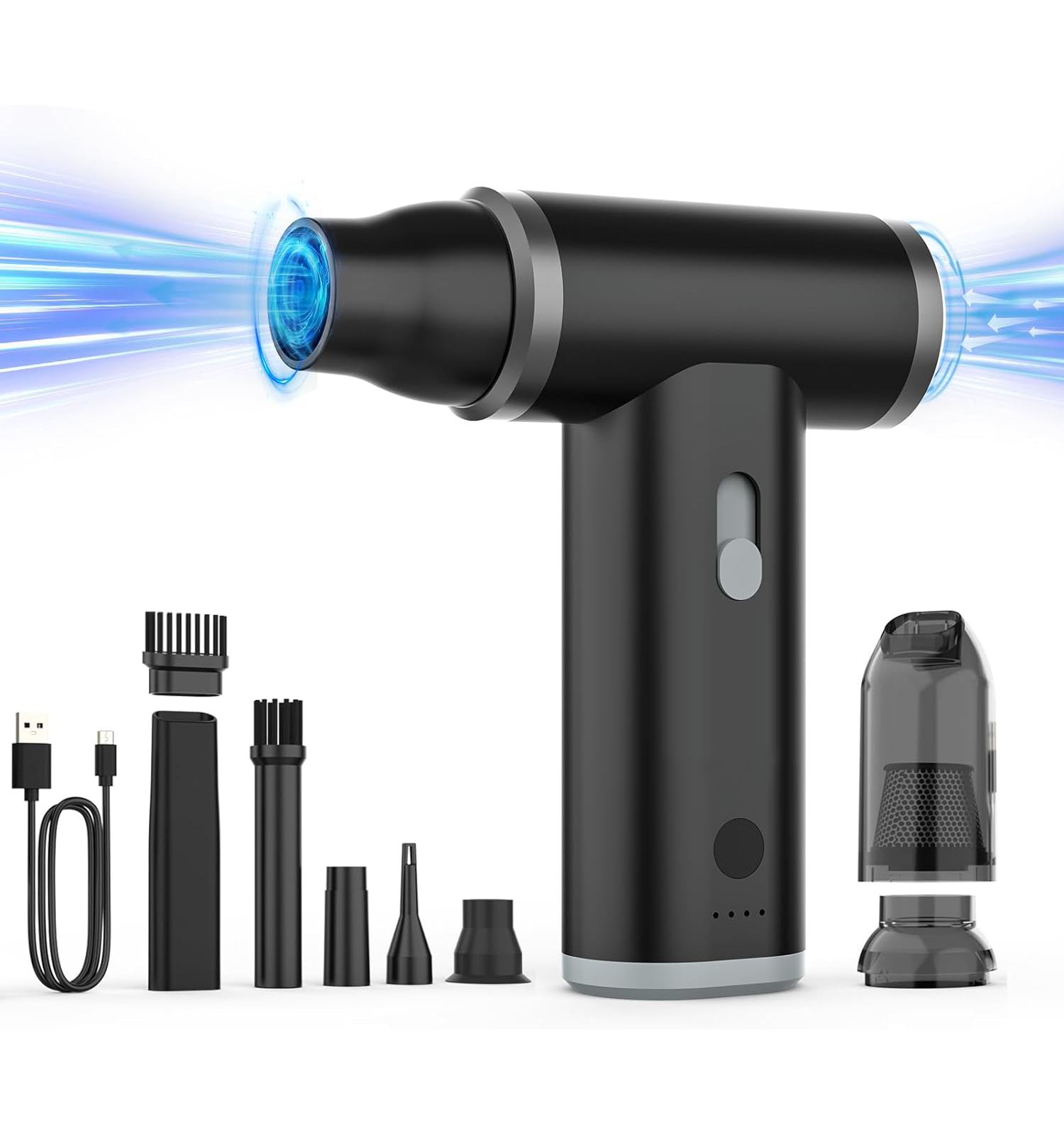 Car Vacuum Cleaner - مكنسة كهربائية لاسلكية جديدة عالية الشفط،