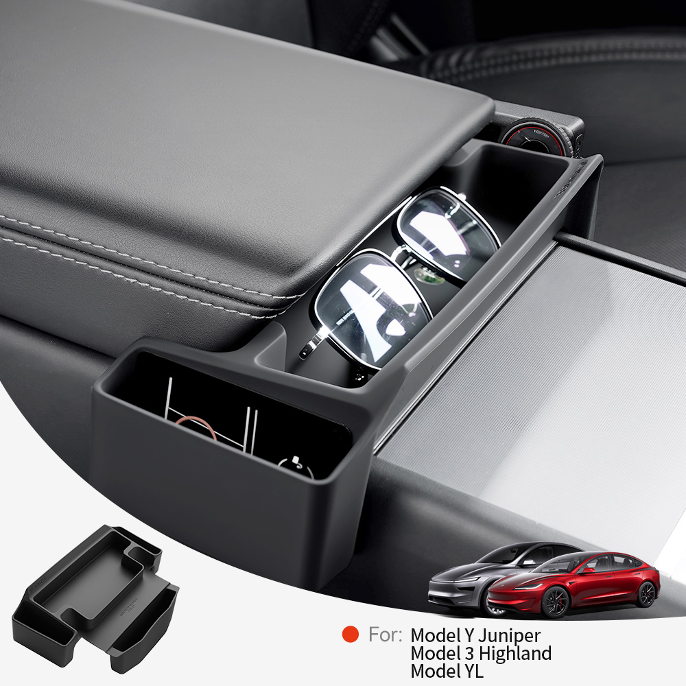 Car Accessories To Buy - صندوق تخزين مسند الذراع للكونسول الوسطي