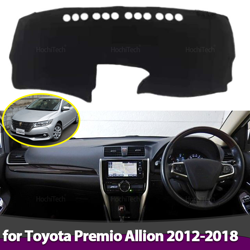 Car Anti-Slip Dashboard Mat - لتويوتا بريميو أليون 2012-2018 لوحة غطاء