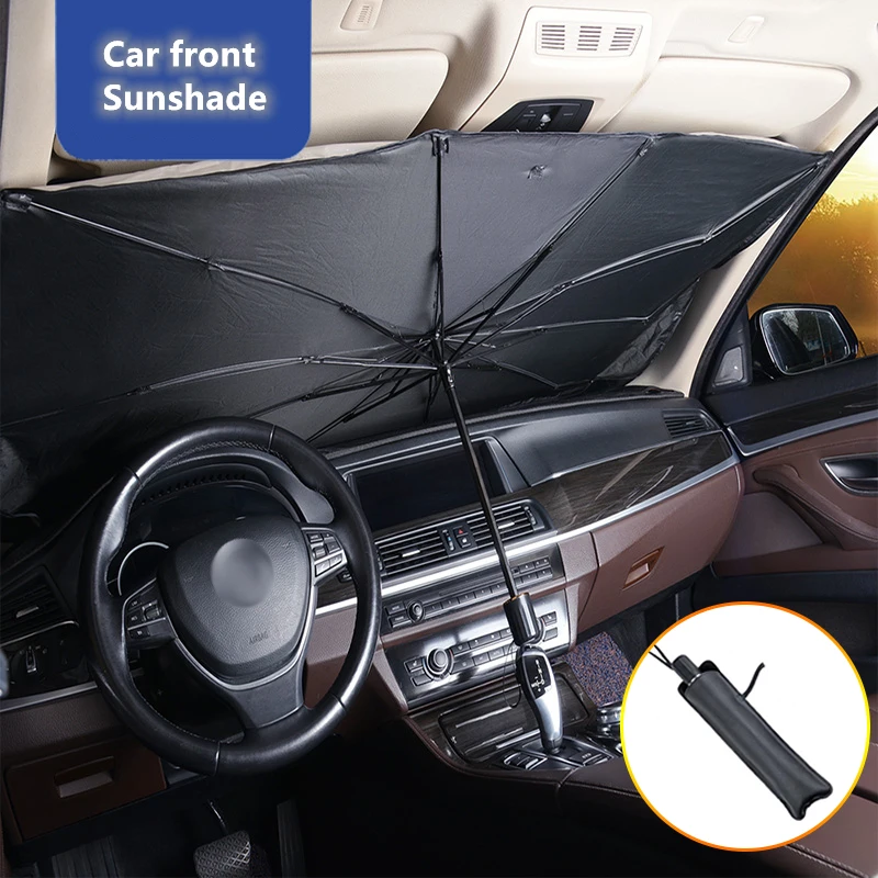 Car Accessories Interior - مظلة متعددة الوظائف للزجاج الأمامي للسيارة،