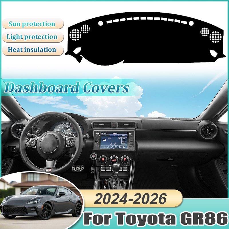 Car Anti-Slip Dashboard Mat - غطاء لوحة القيادة لسوبارو BRZ تويوتا