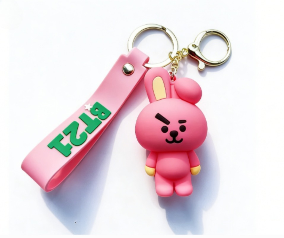 Car Accessories To Buy - سلسلة مفاتيح جديدة من BT21 بتصميم