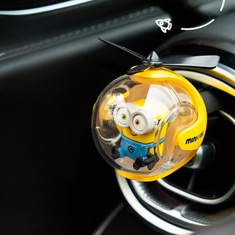 Car Accessories Interior - معطر هواء للسيارة على شكل المينيونز،