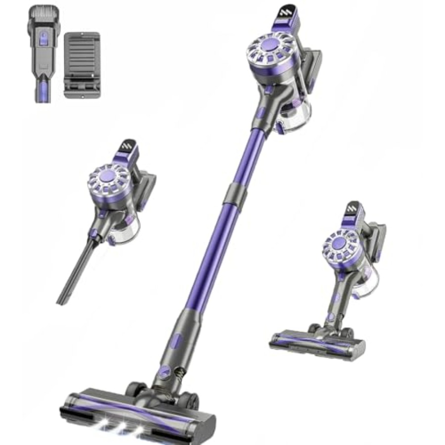 Car Vacuum Cleaner - مكنسة كهربائية لاسلكية للأرضيات الخشبية والسجاد