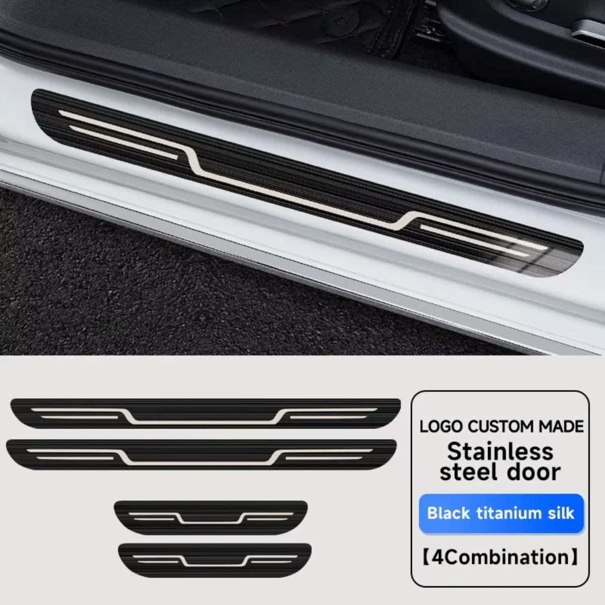 Car Accessories You Need - شريط حماية عتبة باب السيارة من