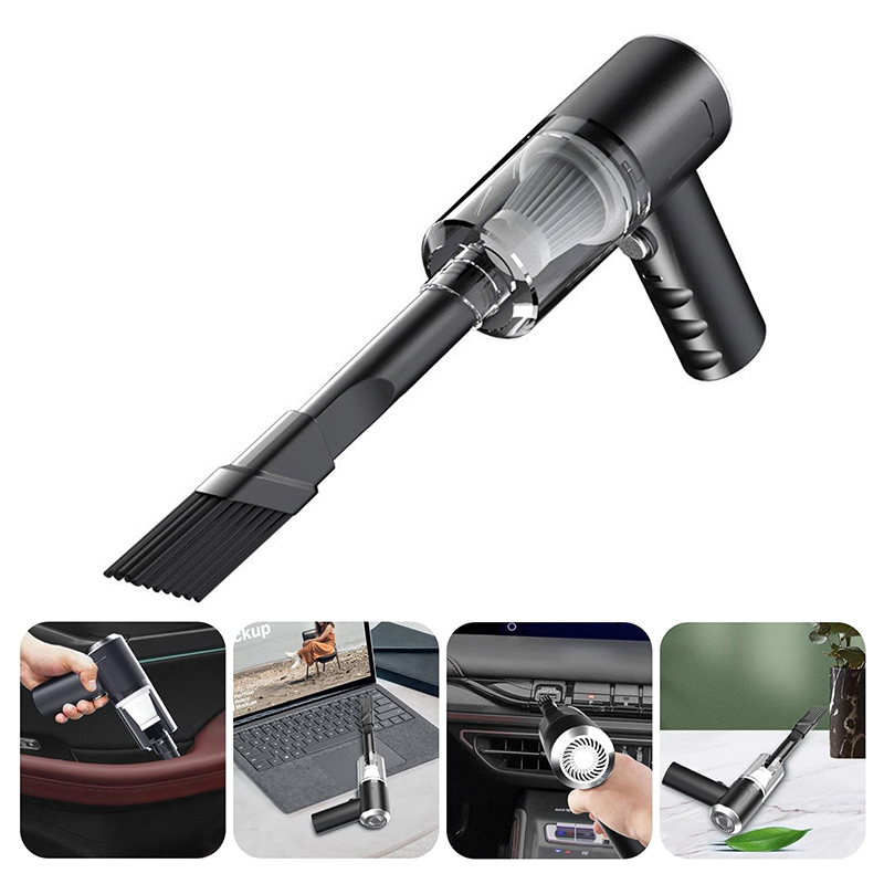 Car Vacuum Cleaner - مكنسة كهربائية لاسلكية محمولة قوية لتنظيف