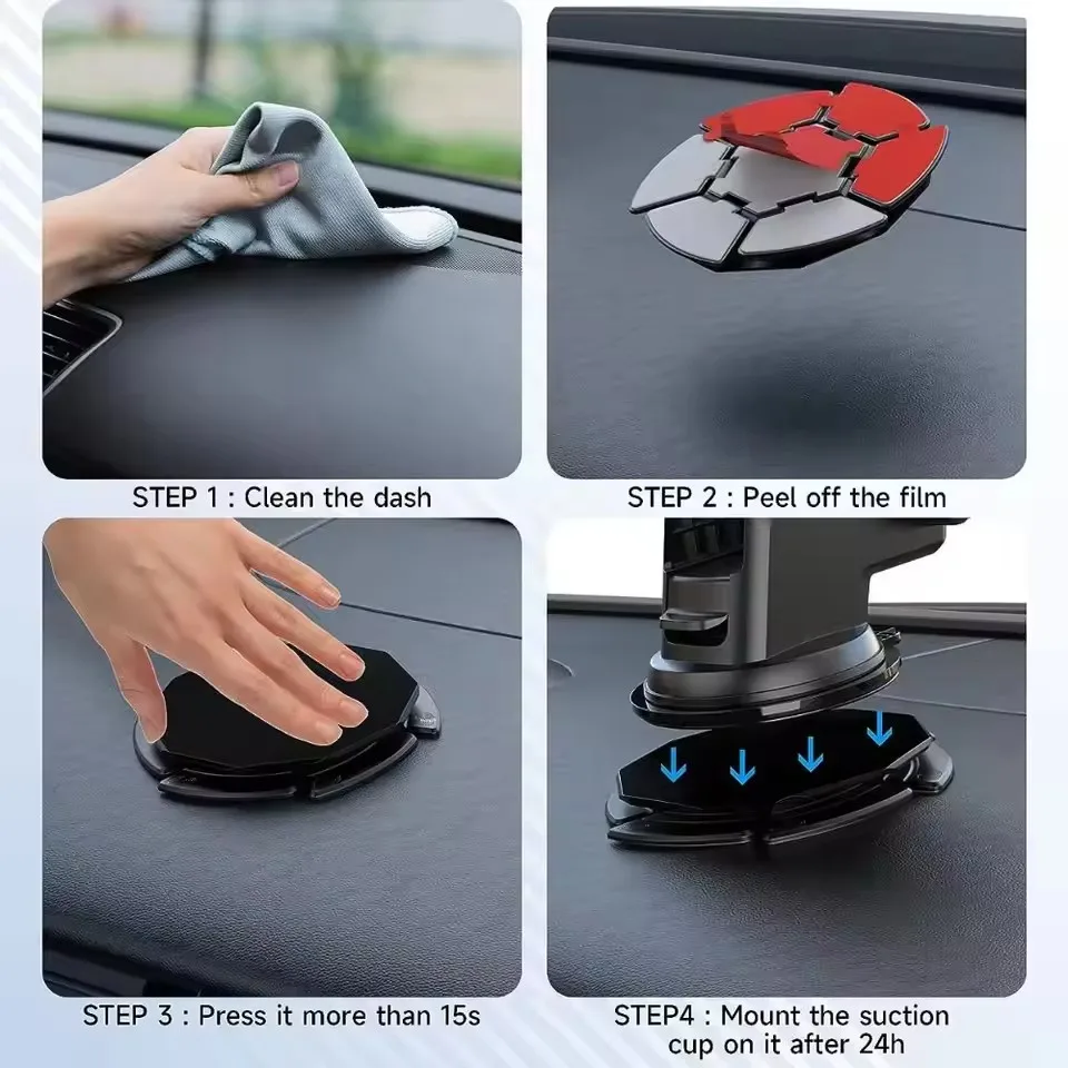 حامل هاتف لاصق للوحة القيادة ف - مراجعة Car Anti-Slip Dashboard Mat وسعره