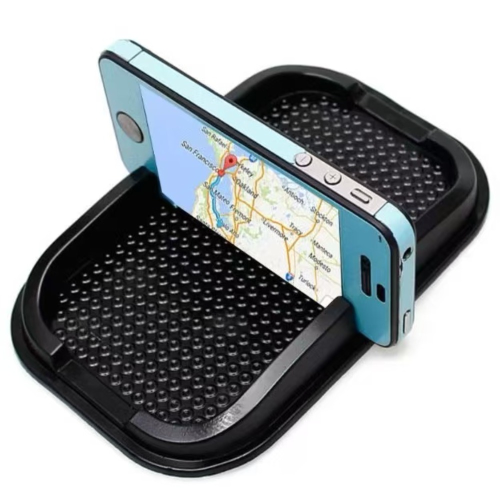 حامل هاتف سيليكون مضاد للانزلا - مراجعة Car Anti-Slip Dashboard Mat وسعره