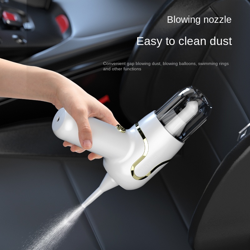 مكنسة كهربائية محمولة لاسلكية  - مراجعة Car Vacuum Cleaner وسعره
