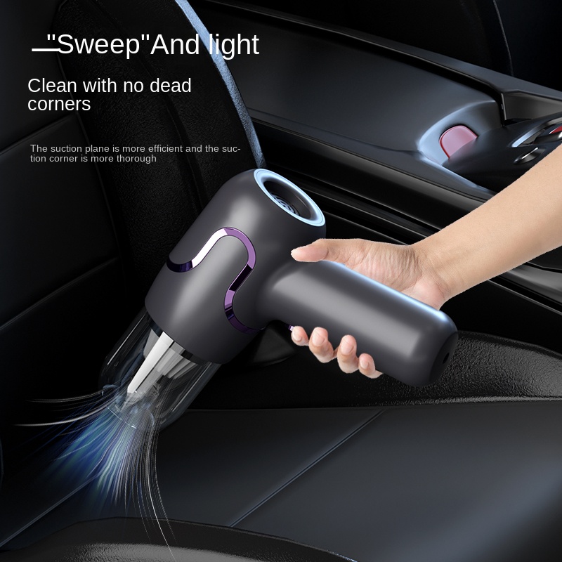 مكنسة كهربائية محمولة لاسلكية  - مراجعة Car Vacuum Cleaner وسعره
