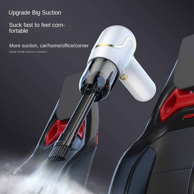 مكنسة كهربائية محمولة لاسلكية  - مراجعة Car Vacuum Cleaner وسعره