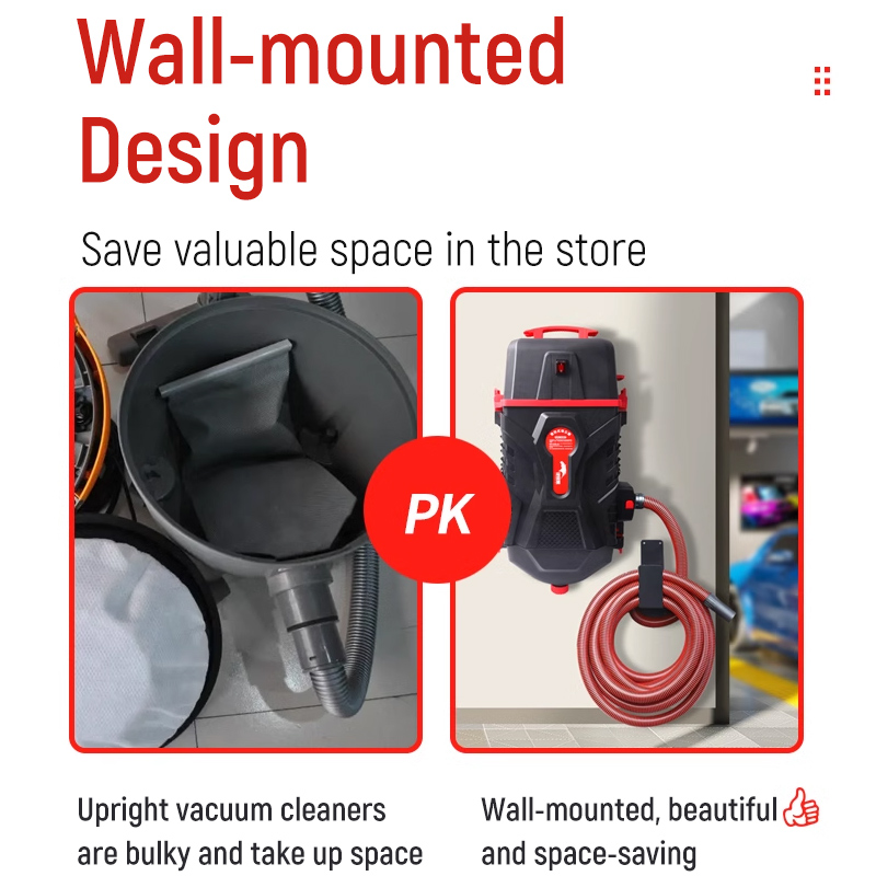 مكنسة كهربائية مثبتة على الحائ - مراجعة Car Vacuum Cleaner وسعره