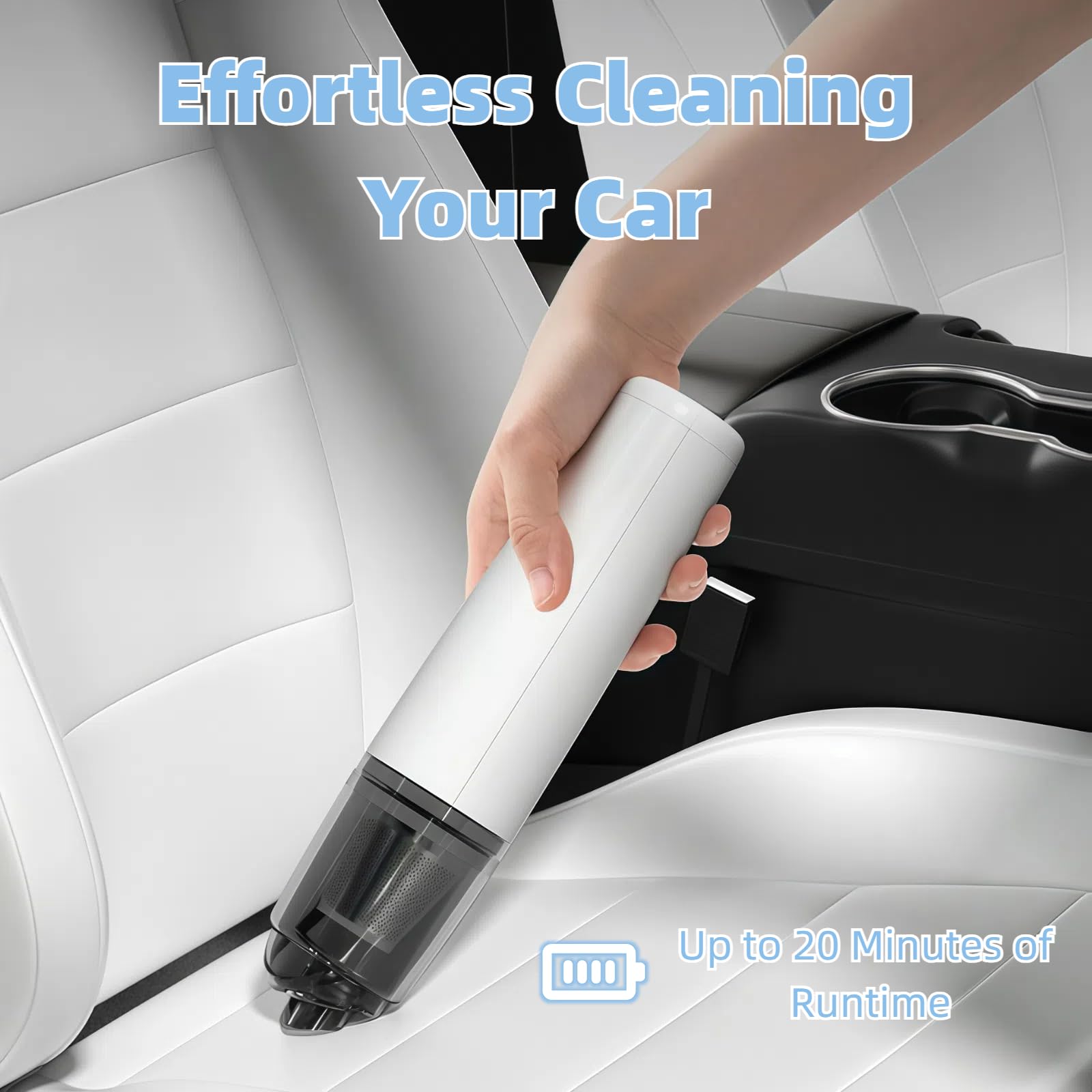 مكنسة كهربائية محمولة للسيارة، - مراجعة Car Vacuum Cleaner وسعره