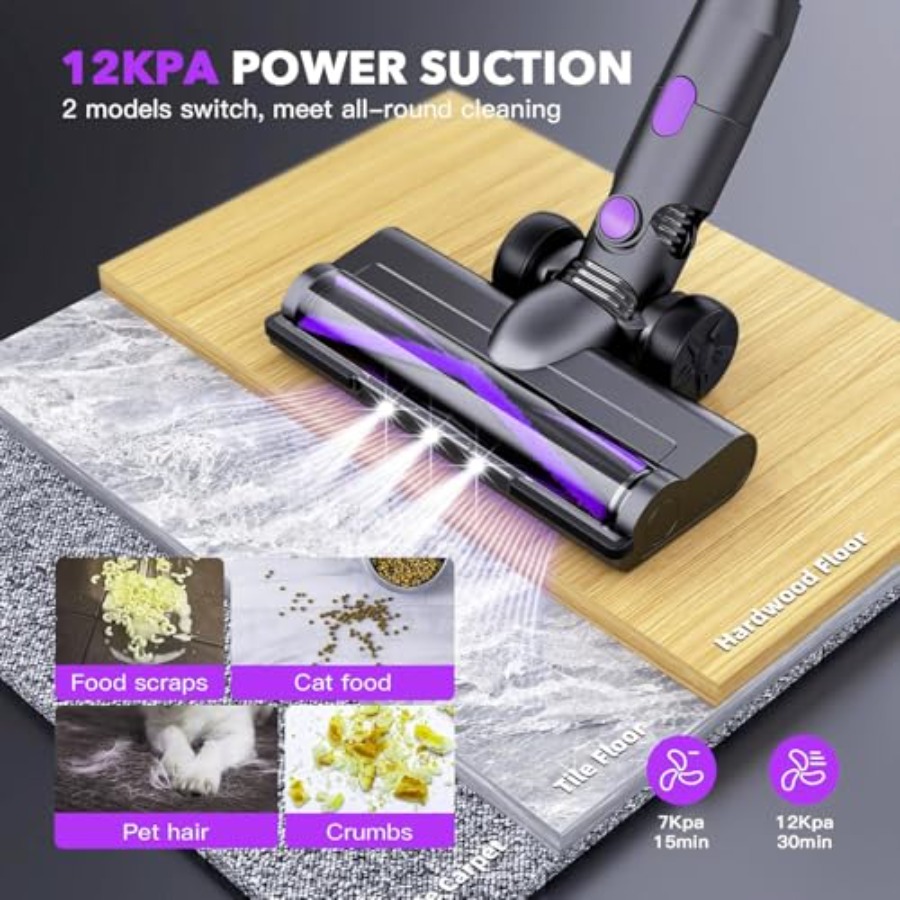 مكنسة كهربائية لاسلكية للأرضيا - مراجعة Car Vacuum Cleaner وسعره