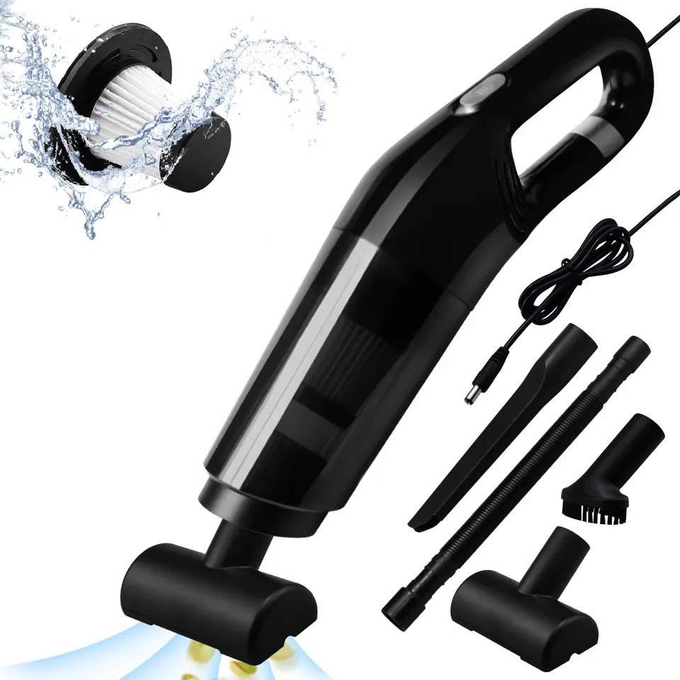 مكنسة كهربائية لاسلكية محمولة  - مراجعة Car Vacuum Cleaner وسعره